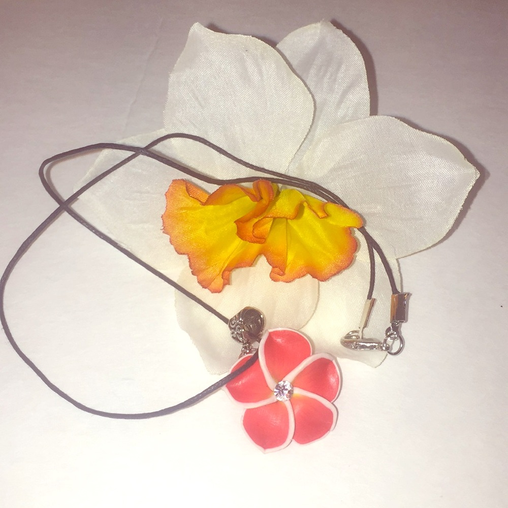 Flower necklace HandMade